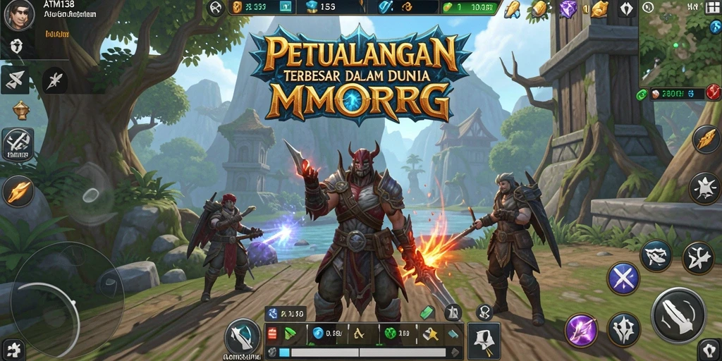 Screenshot gameplay ATM138 menampilkan aksi seru dan grafis menawan.
