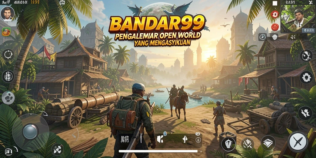 Tangkapan layar dari gameplay Open World yang menarik di BANDAR99.