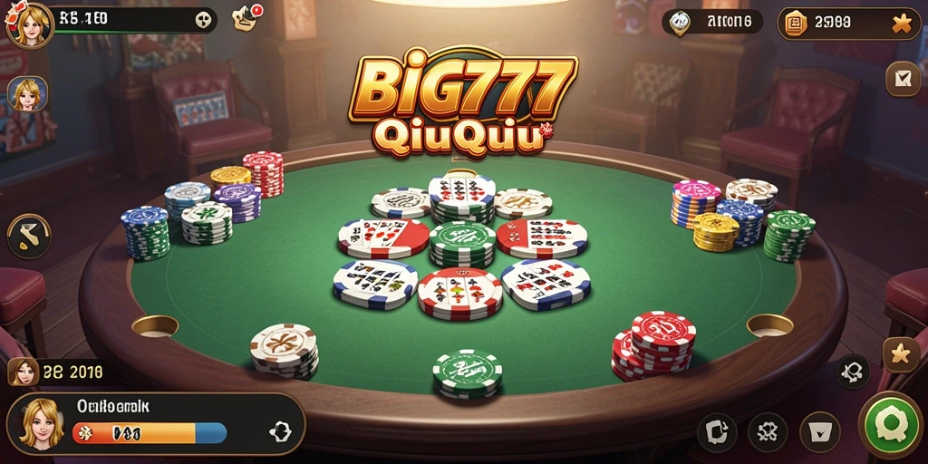 Screenshot gameplay QiuQiu yang menarik dan mendebarkan.