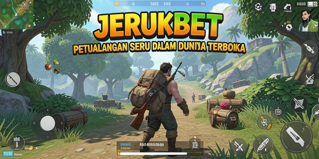 Gameplay menarik dari JERUKBET dalam dunia terbuka.