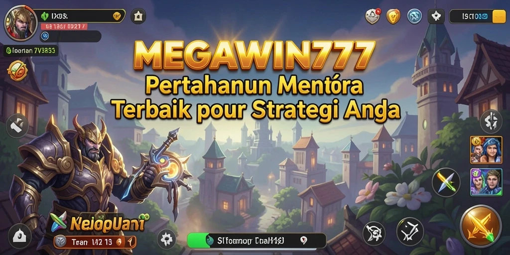 Gameplay menara pertahanan yang seru dan mendebarkan di MEGAWIN777.