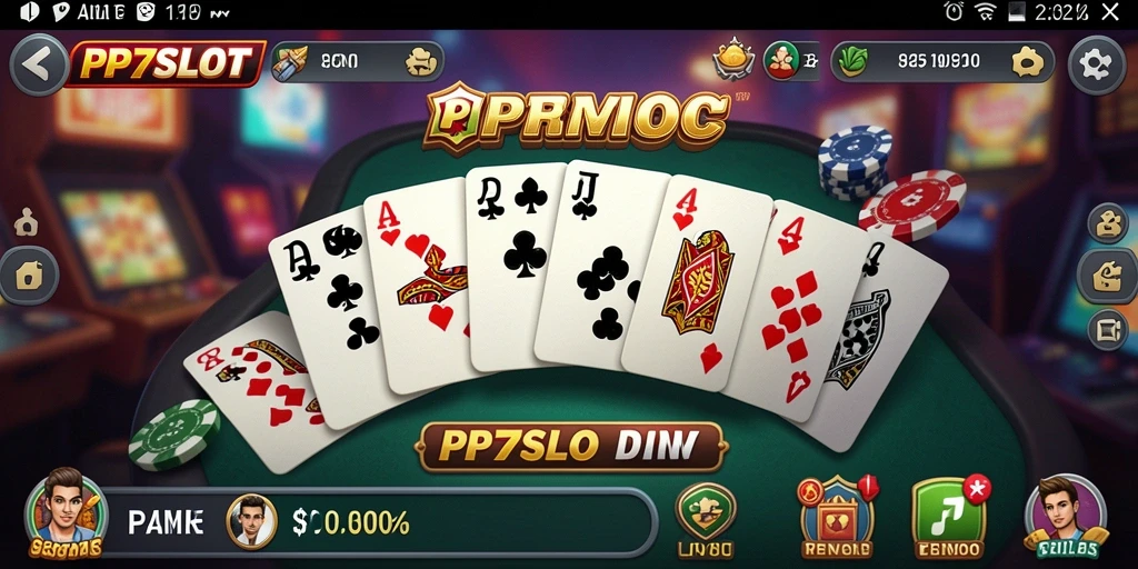 Screenshot utama PP7SLOT menampilkan gameplay Domino yang seru.