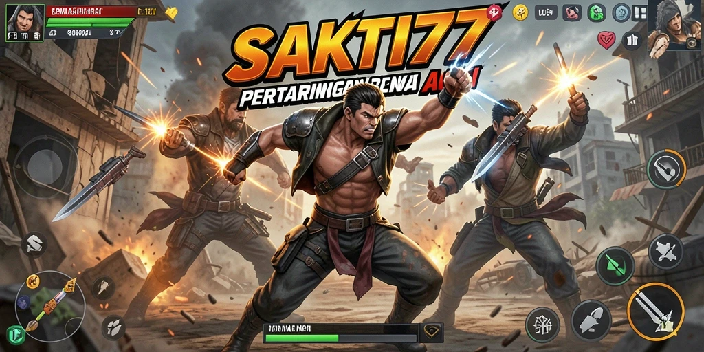 Screenshot gameplay SAKTI77 dengan aksi seru dan grafis tinggi.