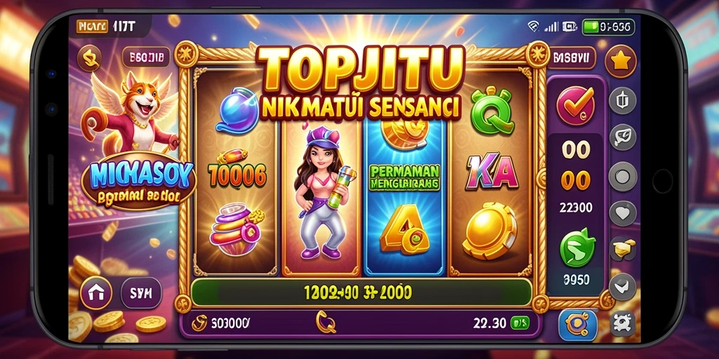 Gameplay seru dan penuh warna di TOPJITU.